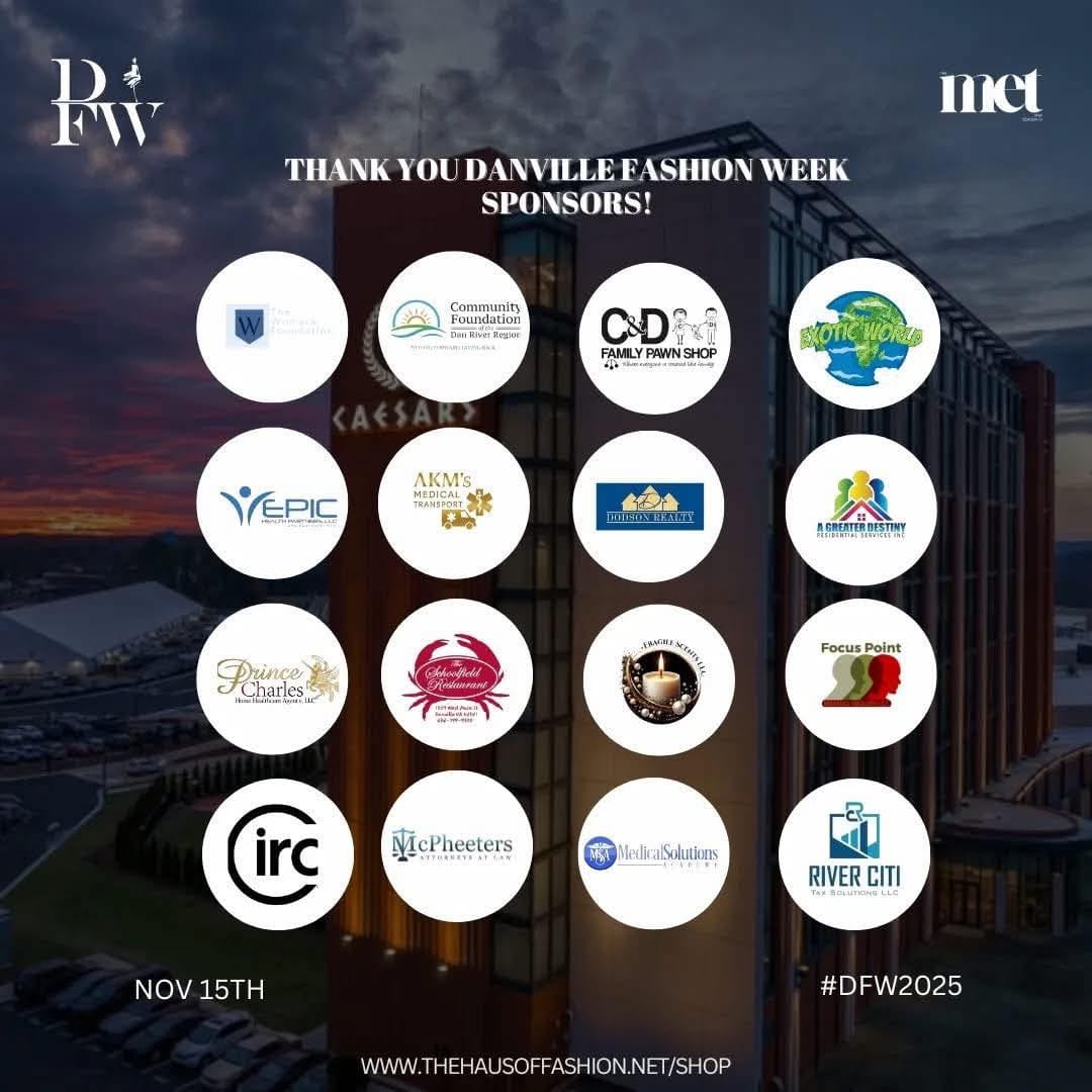 Exotic World as sponsor of Danville Fashion Week 2025 — community business partnership